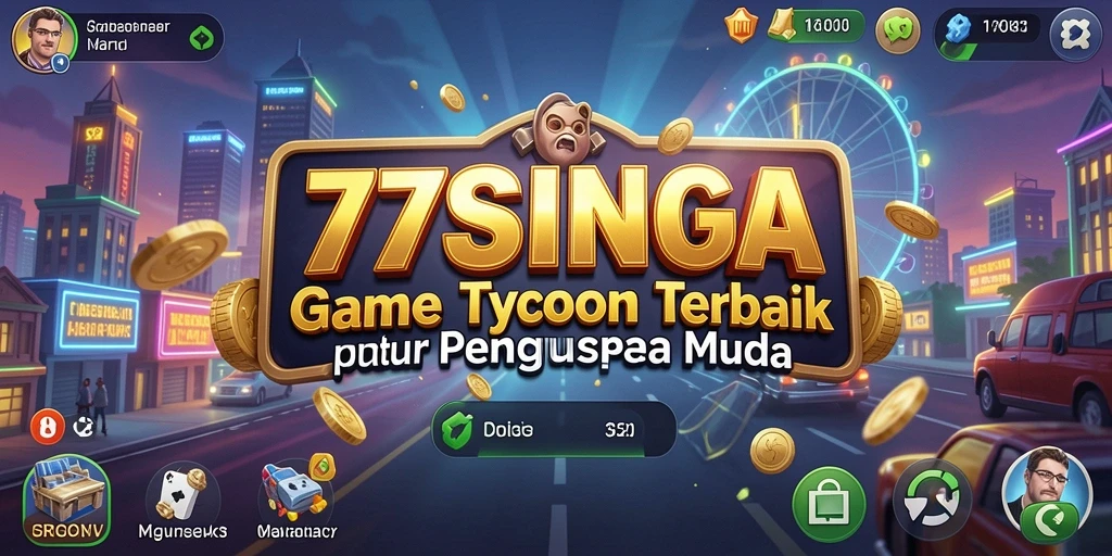 Tampilan gameplay menarik dari 77SINGA yang penuh strategi.