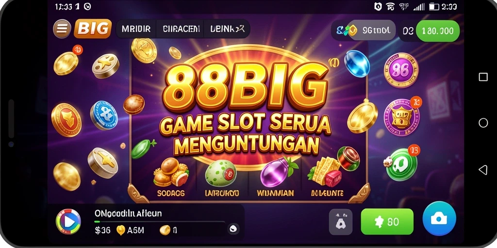 Tampilan menarik dari permainan Slot 88BIG dengan fitur-fitur menarik.