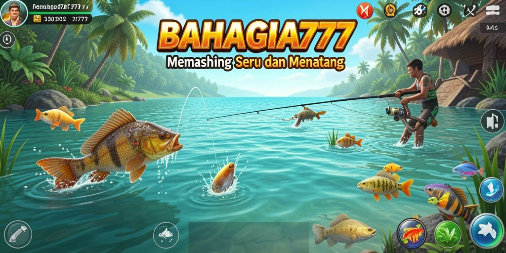 Tangkapan ikan yang luar biasa dalam BAHAGIA777.