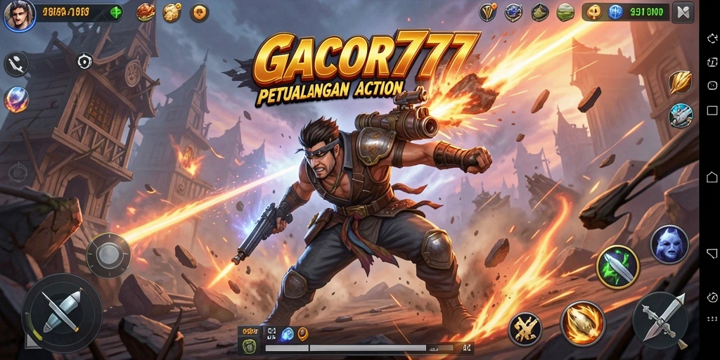 Gameplay penuh aksi dan ketegangan di GACOR777.