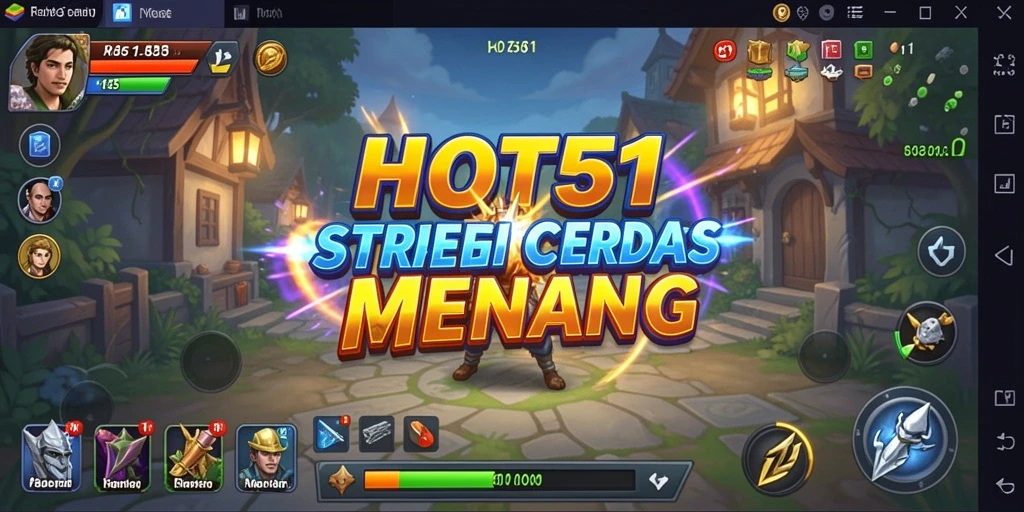 Gameplay seru dan menantang dalam HOT51 dengan strategi yang cerdik.