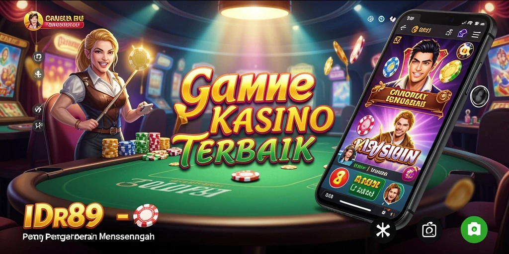 Screenshot utama IDR89 menampilkan gameplay seru dan interaktif dalam permainan Kasino.