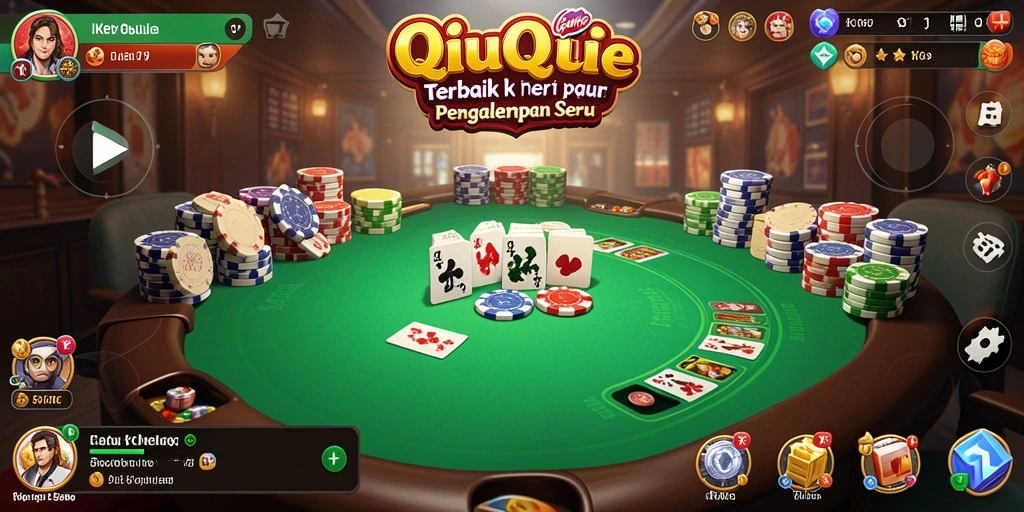 Tangkapan layar gameplay KKRP dengan elemen QiuQiu yang seru.