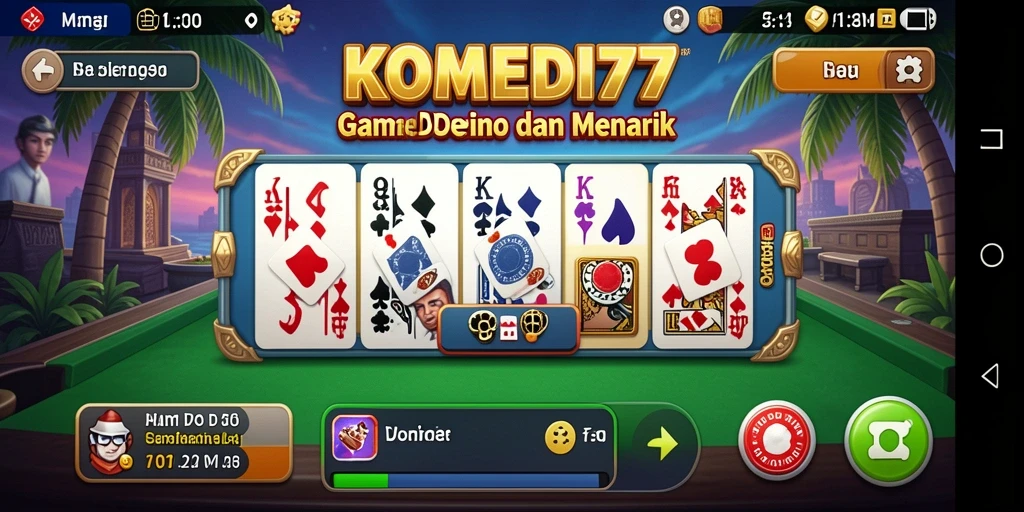 Gameplay seru dan menarik di KOMEDI77 dengan grafis yang memukau.