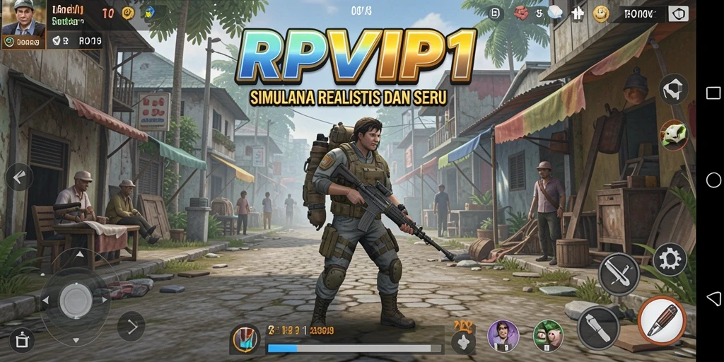 Tampilan menarik dari gameplay RPVIP1 yang mendebarkan.
