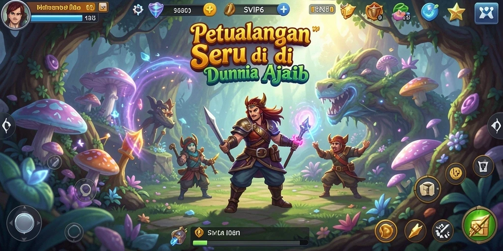 Tampilkan gameplay menawan dalam dunia petualangan yang luas.
